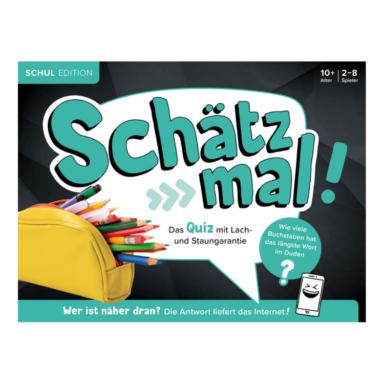 Spiel - Schätz mal Schul Edition
