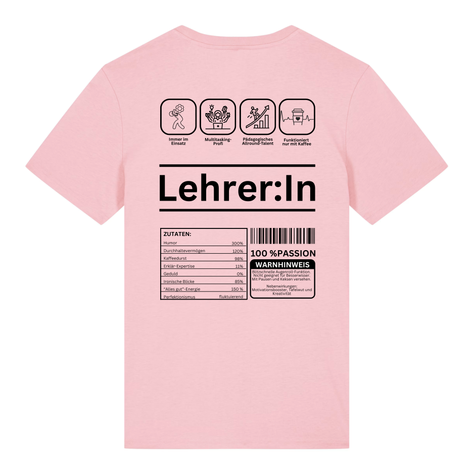 T-Shirt Lehrer:In