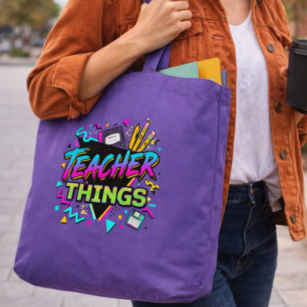 Tote Bag Lila - teacher things